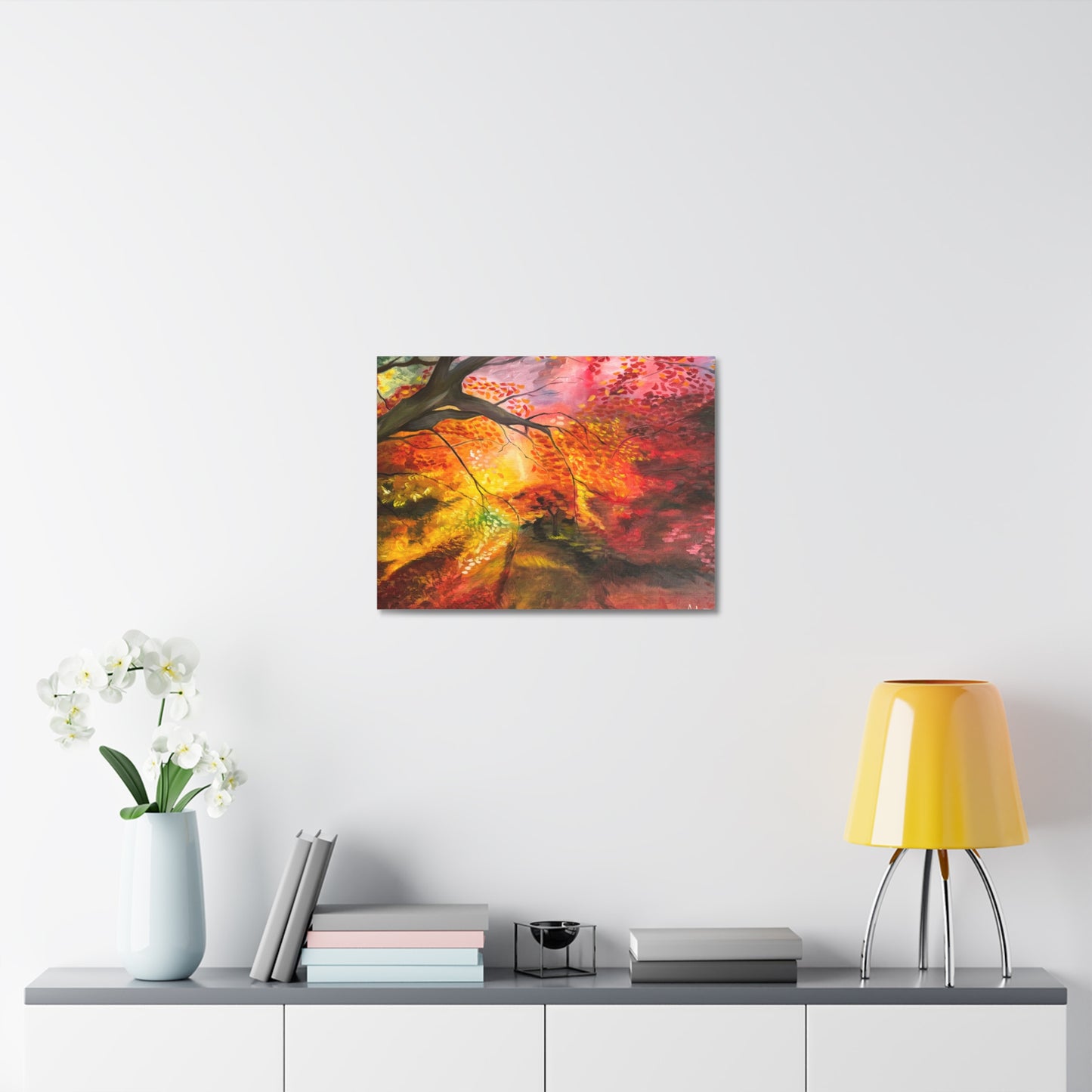 Where the Light Falls | Premium Stretched Canvas
