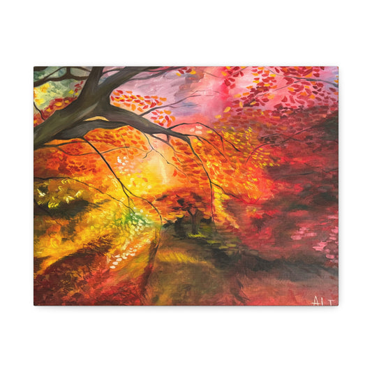 Where the Light Falls | Premium Stretched Canvas
