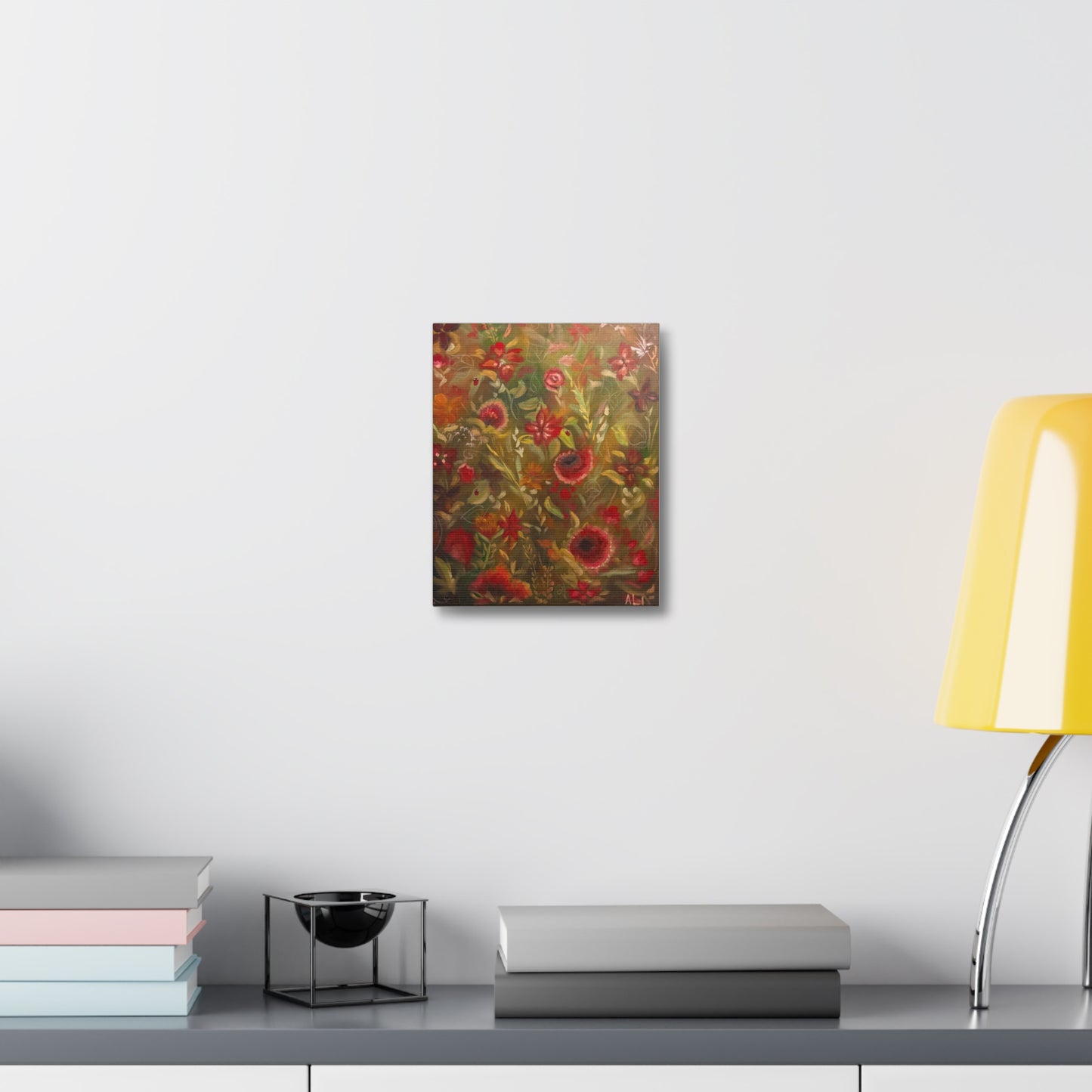 'Wild Bloom' Stretched Canvas