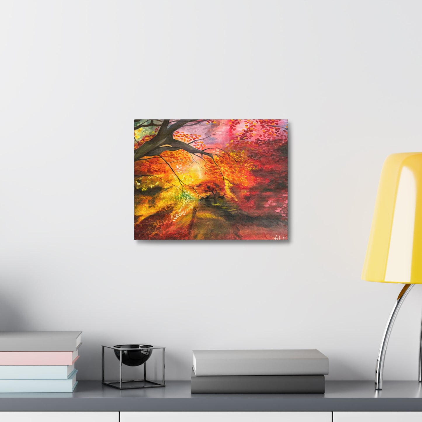 Where the Light Falls | Premium Stretched Canvas