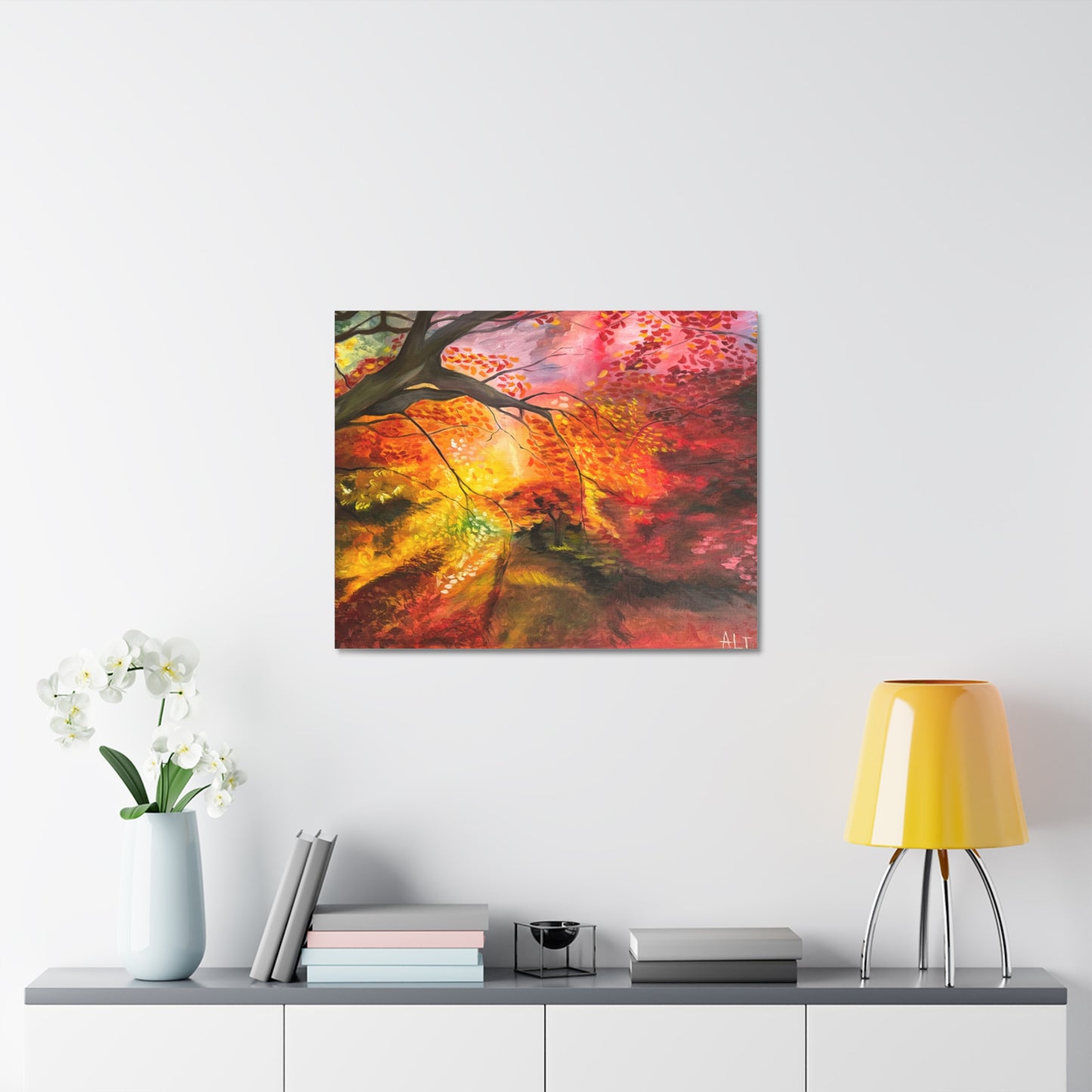 Where the Light Falls | Premium Stretched Canvas