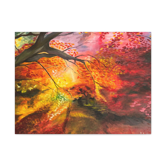 Where the Light Falls | Premium Stretched Canvas