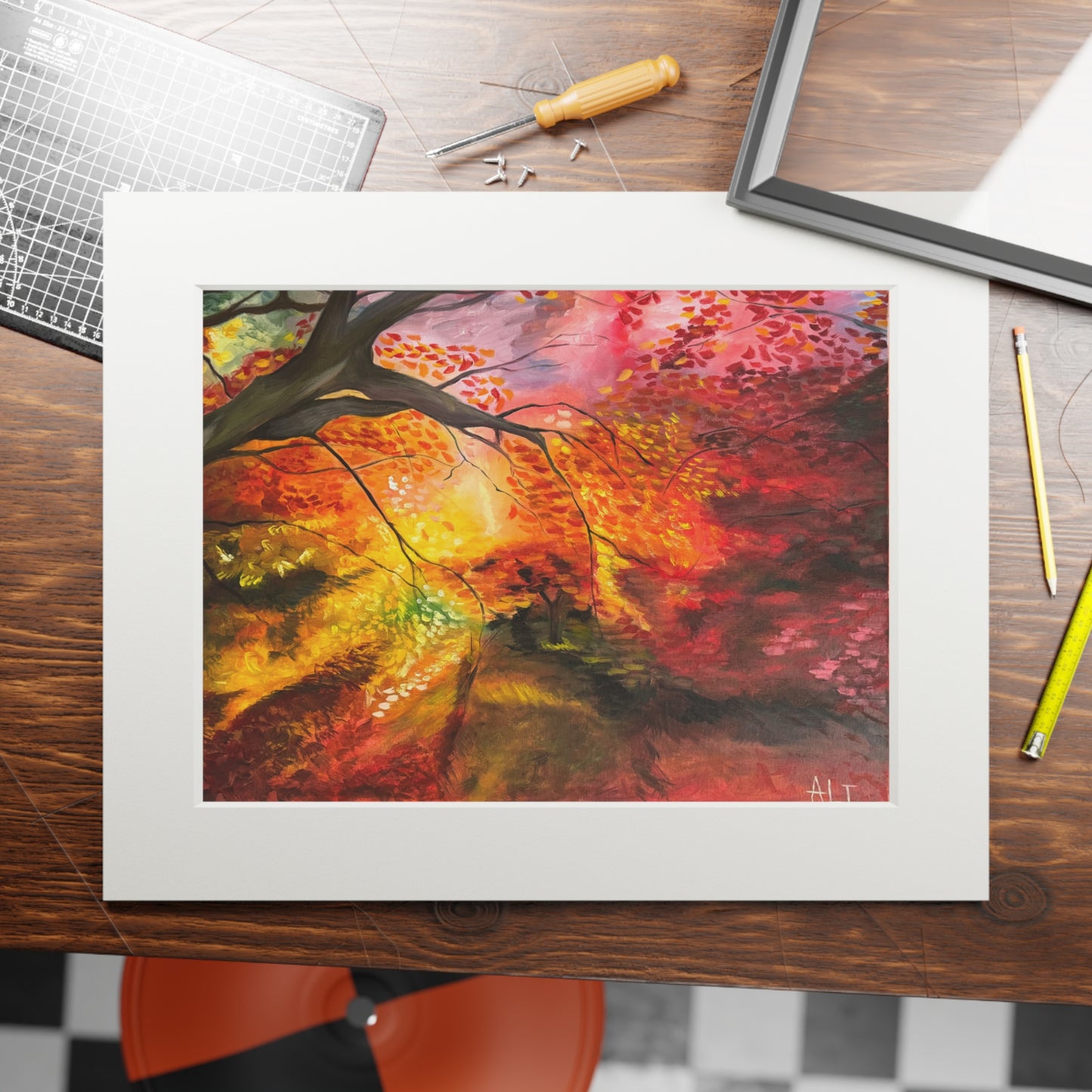 Where the Light Falls – Fine Art Giclée Print